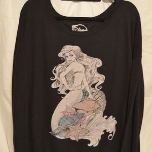 EUC Torrid Little Mermaid Pullover